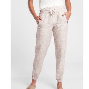 Athleta Beige Camo Joggers